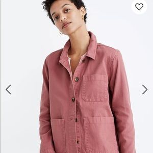 Pink Madewell Denim Jacket (M)
